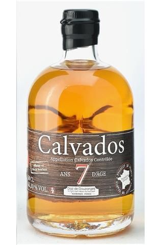 カルバドス 7年 63.1% バーボンフィニッシュ スカルボトル 500ml / アンジュジアール ^ - シングルモルト通販モルトヤマ