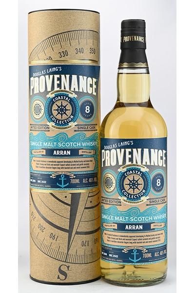 アラン 2014 8年 プロヴェナンス コースタルコレクション46度700ml アラン 2014 8年 46% リフィルバレル / ダグラスレイン プロベナンス