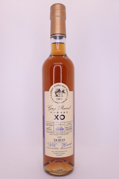 Guy PINARD(ԥʡ)  Fils XO 1989 34ǯ 43.1% pour Yasutaka NAKAMORI BAR DORAS 500ml