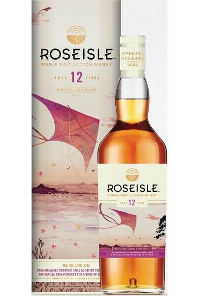 店舗良い 12年 ローズアイル 56.5% ディアジオスペシャルリリース OB / ウイスキー