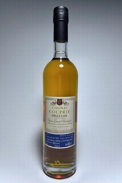 Cognac COUPRIE 2005 pour BAR DORAS 20ÈME ANNIVERSAIRE 52.6% 500ml ˥å
