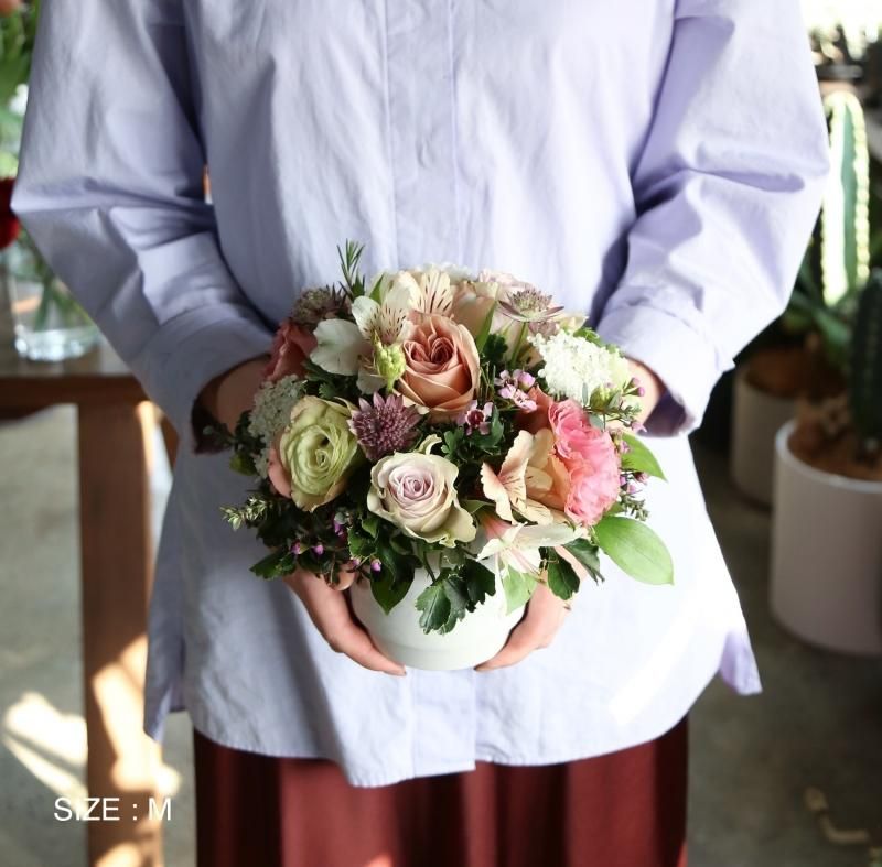 母の日21 Mother S Day Arrangement 東京 中目黒 代々木上原 蔵前の花屋ex イクス Online Shop