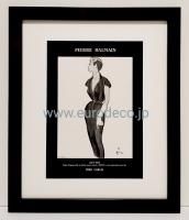 1980's ルネグリュオ ヴィンテージポスター(Pierre Balmain) ルネ・グリュオ - eurodeco