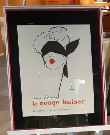 RENE GRUAU Rouge Baiser 目隠し - eurodeco