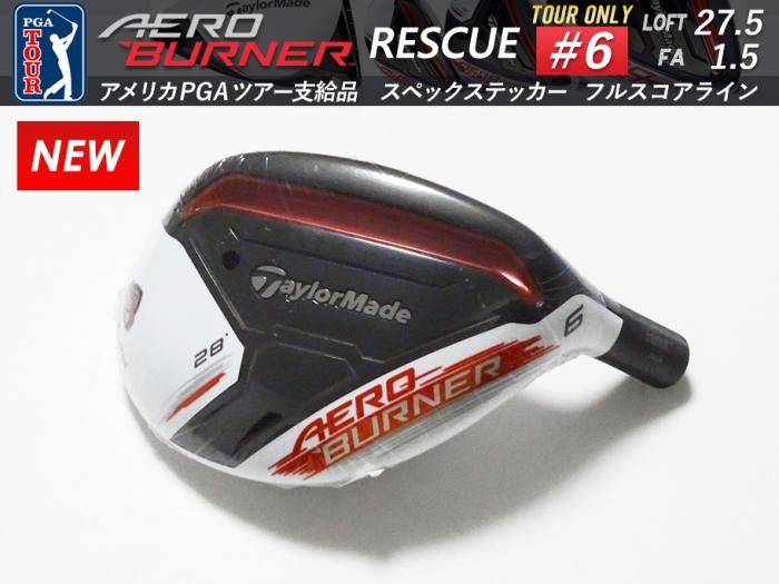 ڿʡTaylormade AERO BURNER RESCUE #6 28 27.5 FA1.5 239.6g إå ڥåƥå̤Υե ץȥס