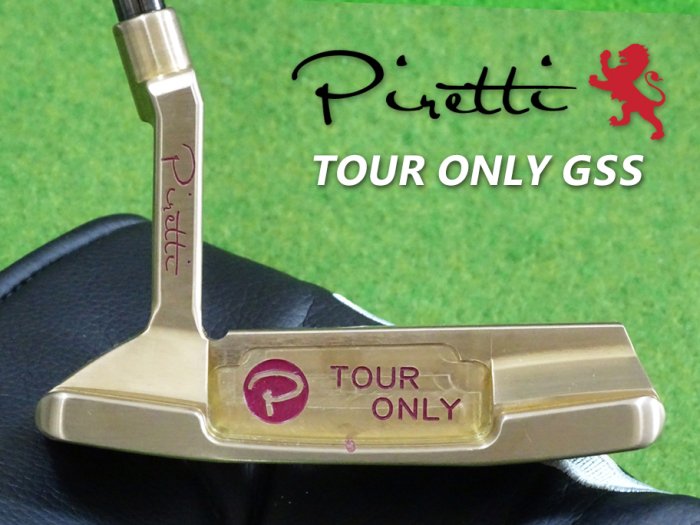 【新品】Piretti TESORA GSS 365G SHINNY GOLD PURPLE 35インチ パター TOHC付属 TOUR ONLY 未市販 1/1 プロトタイプ
