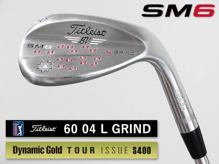 8.0-8.5 ʡʡTitleist VOKEY DESIGN SM6 60 04L å 20xxT ĥꥢ Dynamic Gold TOUR ISSUE S400