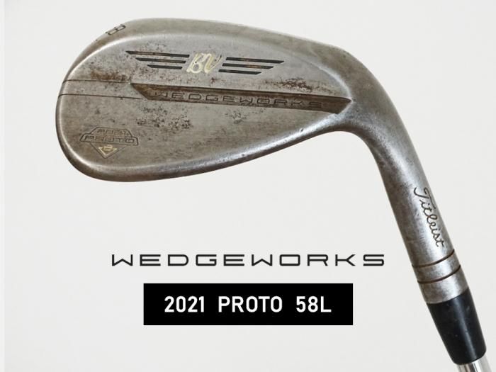 8.5ʡTitleist VOKEY WEDGE WORKS PROTOTYPE 2021 58 L RAW Ŵ å xxTĥꥢ MODUS 115 WEDGE