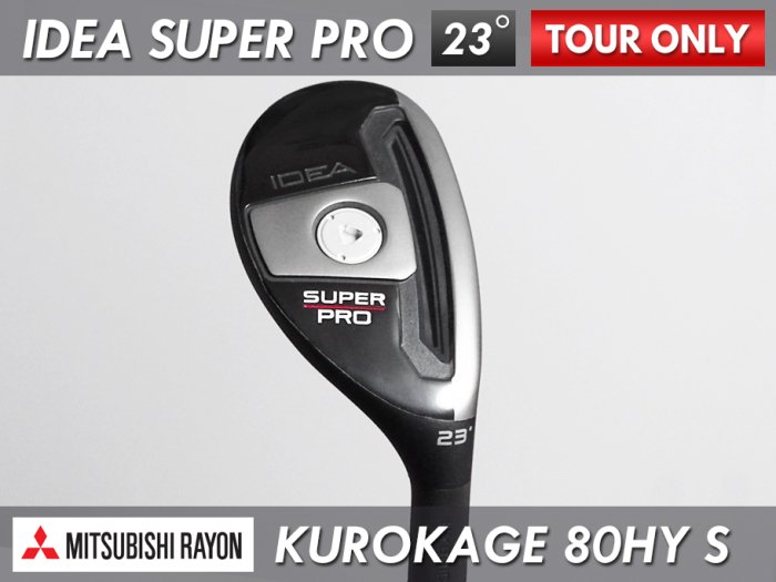 9.5ۤܿʡADAMS IDEA SUPER PRO 23 MITSUBISHI RAYON KUROKAGE 80HY S̤ TOUR ONLY 