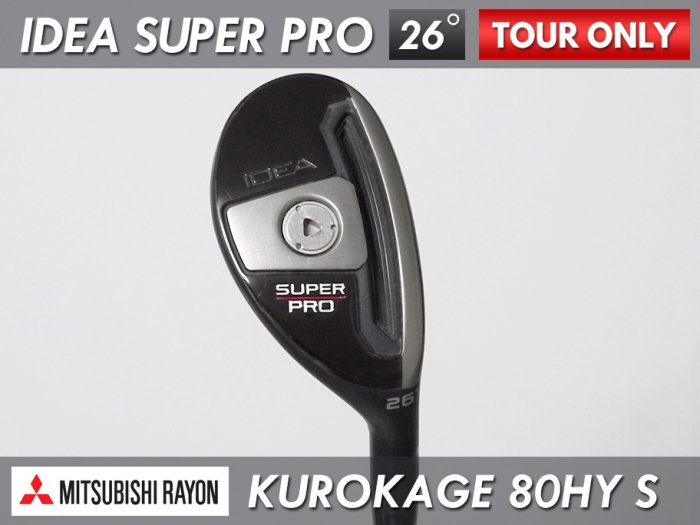 8.0-8.5ʡʡADAMS IDEA SUPER PRO 26 MITSUBISHI RAYON KUROKAGE 80HY S̤ TOUR ONLY 