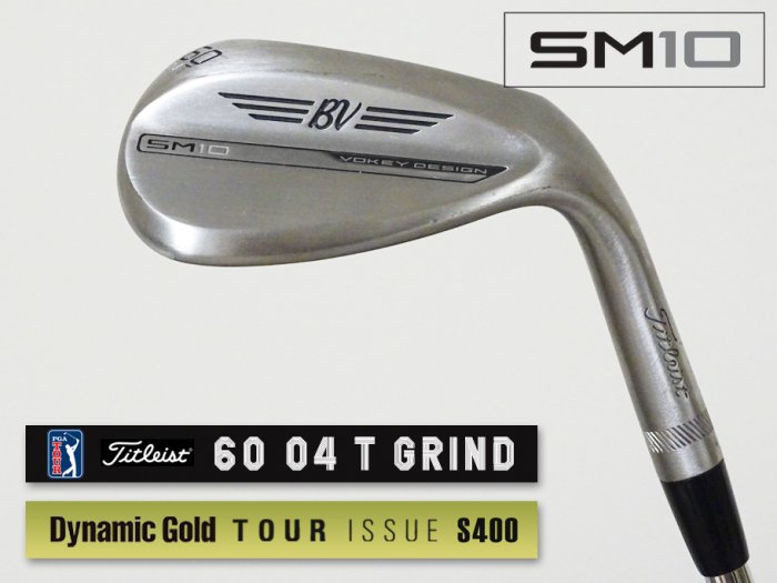 9.5ۤܿʡTitleist VOKEY SM10 ĥ å 60 04T  xx2T ĥꥢ  DG TOUR ISSUE S400