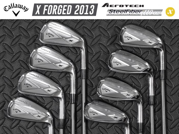 8.0-8.5 ʡʡCallaway X FORGED 2013  AEROTECH SteelFiber i110CW X 3I-PW 8ܥå