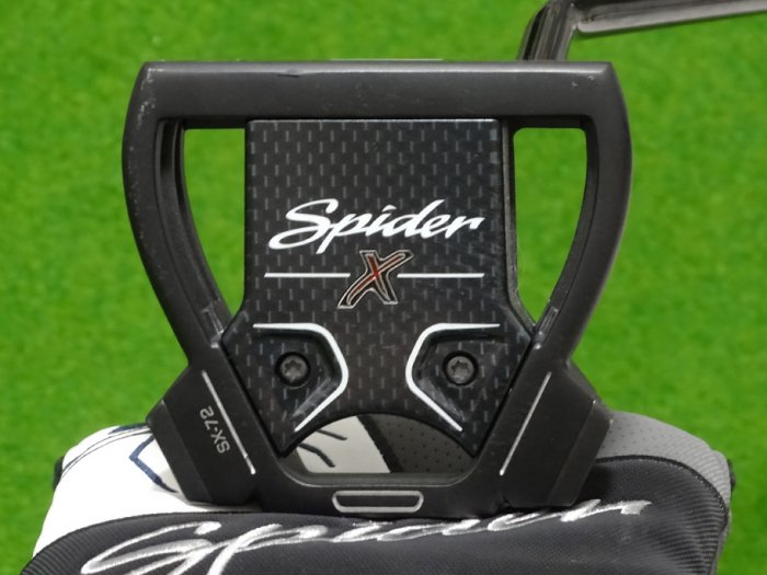 8.5ʡTaylormade SPIDER X SX-72 BLACK/WHITE ѥ 34 ֥å󥵡 ֥åե HC° ̤ TOUR ONLY ץȥ