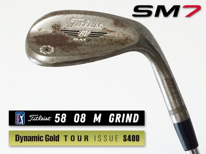 8.0-8.5 ʡʡTitleist VOKEY DESIGN SM7 RAW å 58 08 M xx0T ĥꥢ DG TOUR ISSUE S400