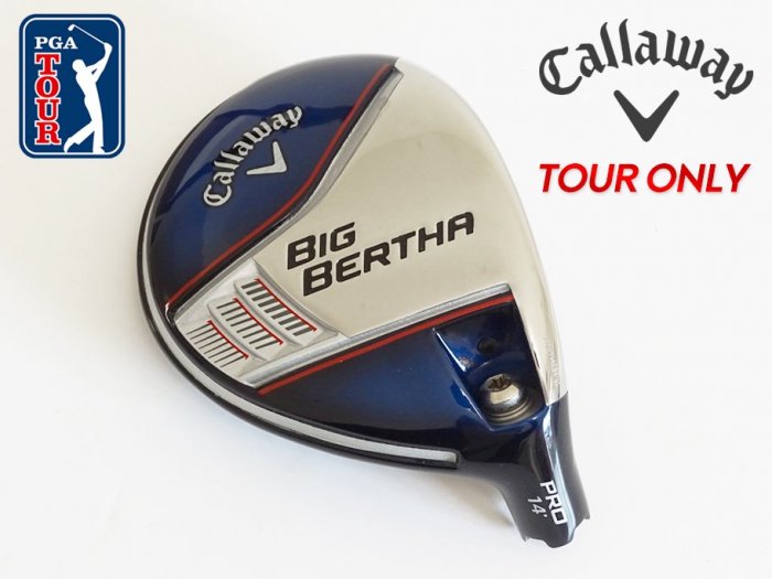 9.5ۤܿʡCallaway BIG BERTHA PRO 14 3W إå TCxxxꥢʥС 203.8g̤ TOUR ONLY ץȥס