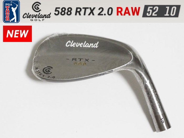 ڿʡCleveland 588 RTX 2.0 RAW 52 10 å إå Ŵ 297.9g<̤ TOUR ONLY ץȥ>