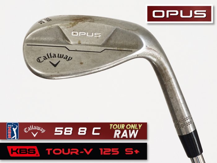 8.0-8.5ʡCallaway OPUS RAW å 58 8 C KBS TOUR V 125 S+̤ ĥץȥס