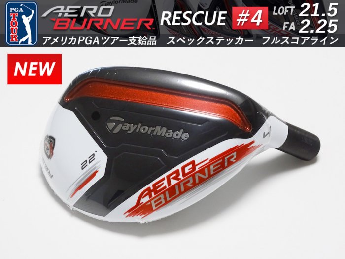 ڿʡTaylormade AERO BURNER RESCUE #4 22 21.0 FA2.25 225.5g إå ڥåƥå̤Υե ץȥס