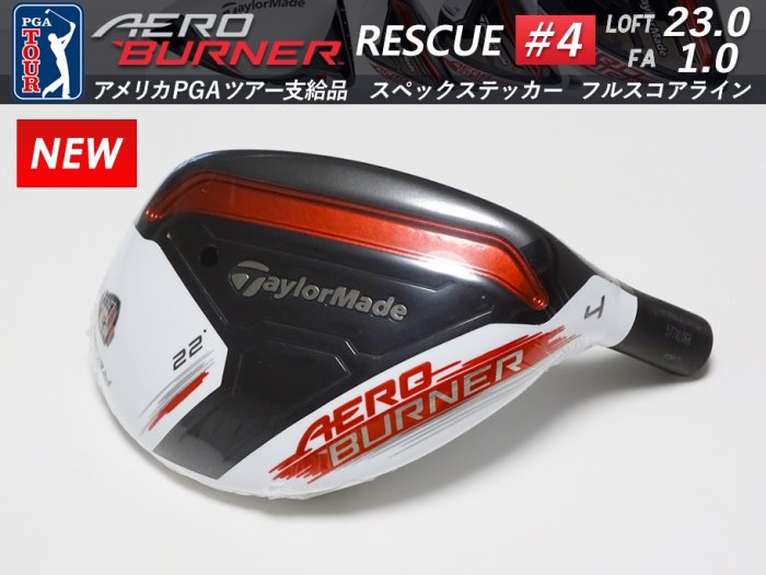 ڿʡTaylormade AERO BURNER RESCUE #4 22 23.0 FA1.0 225.5g إå ڥåƥå̤Υե ץȥס