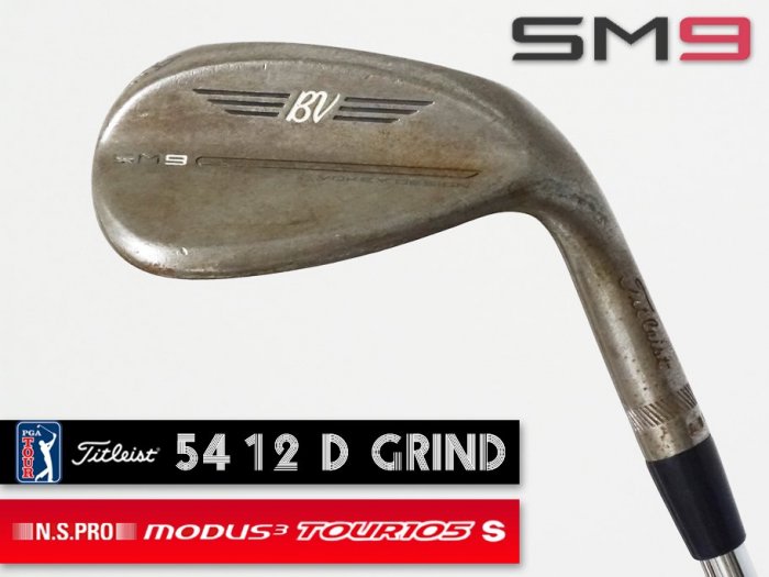 8.0-8.5 ʡʡTitleist VOKEY SM9 RAW å 54 12D xx49T ĥꥢ N.S.PRO MODUS3 TOUR 105 S