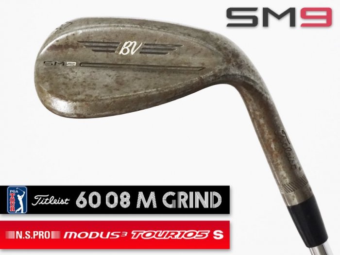 8.0-8.5 ʡʡTitleist VOKEY SM9 RAW å 60 08M xx32T ĥꥢ N.S.PRO MODUS3 TOUR 105 S