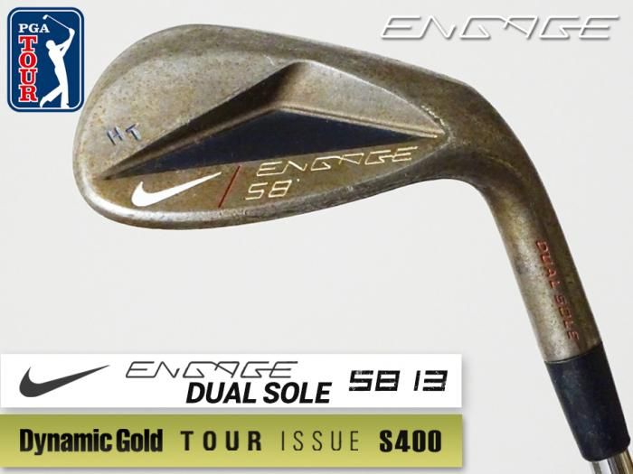 8.0-8.5ɡʡNIKE ENGAGE DUAL SOLE RAW å 58 13 DG TOUR ISSUE S400 HT