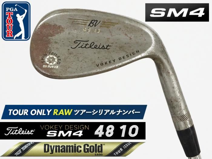 8.0-8.5ɡʡTitleist VOKEY SM4 RAW å 48 10 x76 ĥꥢ DG TOUR ISSUE S400