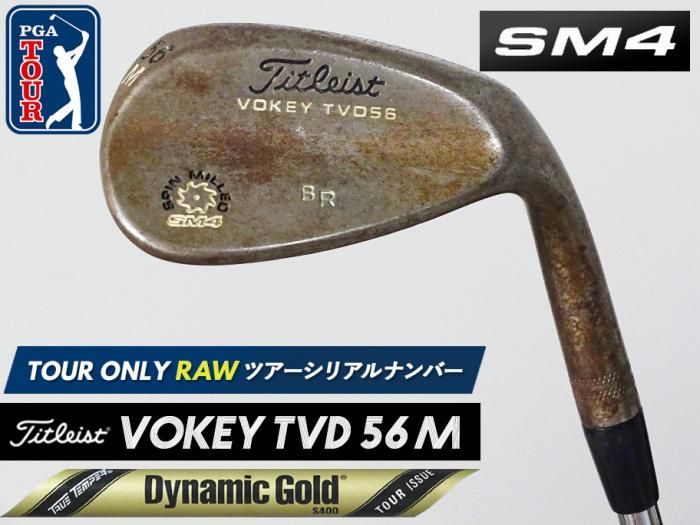 8.0-8.5ɡʡTitleist SM4 VOKEY TVD RAW å 56 M xx43 ĥꥢ DG TOUR ISSUE S400 BR