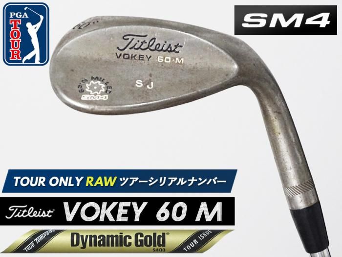8.0-8.5ɡʡTitleist SM4 VOKEY RAW å 60 M xx14 ĥꥢ DG TOUR ISSUE S400 SJ