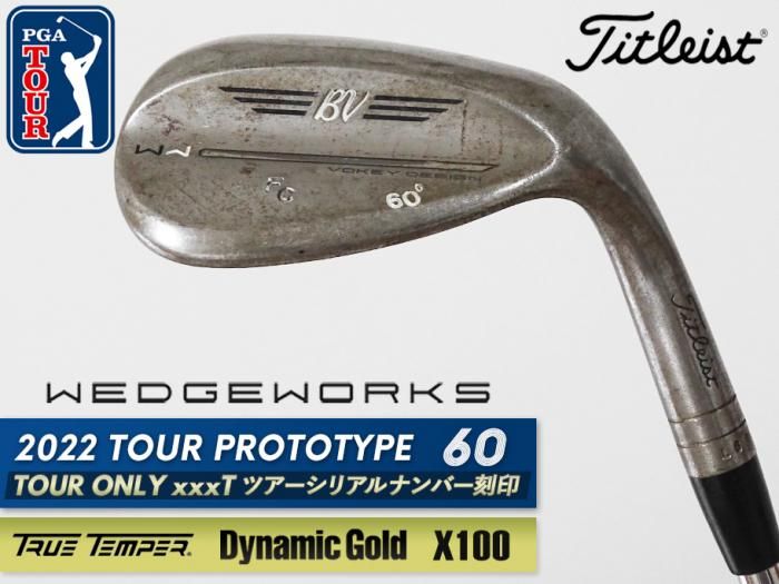 8.5ʡTitleist VOKEY WEDGE WORKS PROTOTYPE 2022 RAW å 60 xx99T ĥꥢ ॰饤 DG X100