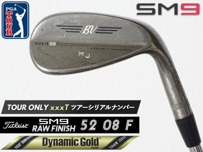 8.0-8.5ɡʡTitleist VOKEY SM9 RAW å 52 08F x02T ĥꥢ DG TOUR ISSUE S400 MJ