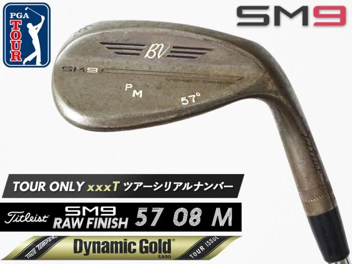 8.0-8.5ɡʡTitleist VOKEY SM9 RAW å 5657 08M xx89T ĥꥢ DG TOUR ISSUE S400 PM