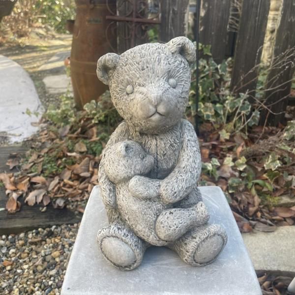 テディベア/イギリス製 イギリス製ガーデンオーナメント - TEA