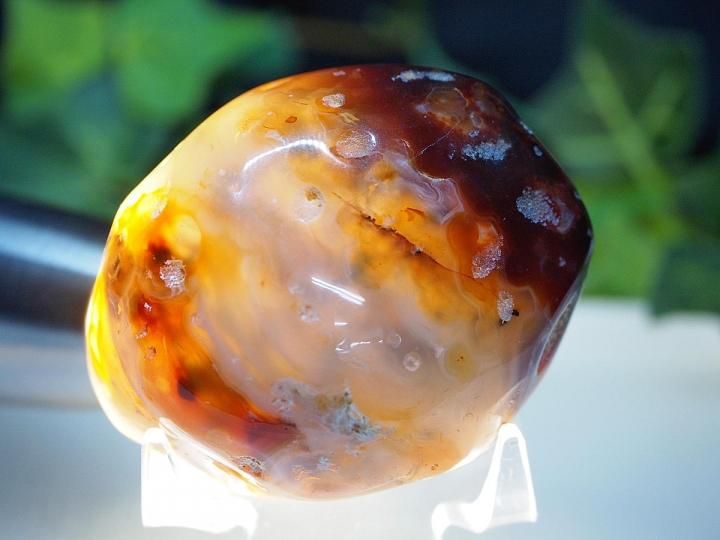 写真現物をお届け！希少な大量水入り！！極上☆ブラジル産 水入り瑪瑙