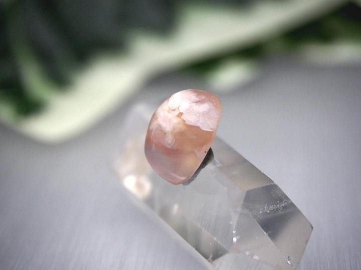 希少マダガスカル産✿ピンクアゲート(ジオード桜瑪瑙)　ユニコーン 希少マダガスカル産✿ピンクアゲート(ジオード桜瑪瑙)ユニコーン