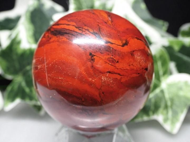 レッドジャスパー 丸玉 23センチ ブラジル産 大玉 天然石 原石 インテリア レッドジャスパー 丸玉 23センチ ブラジル産 大玉 天然石 原石