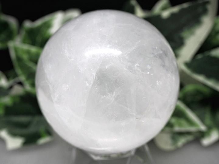 写真現物をお届け！神秘的で雪のような乳白色水晶！☆チベット産