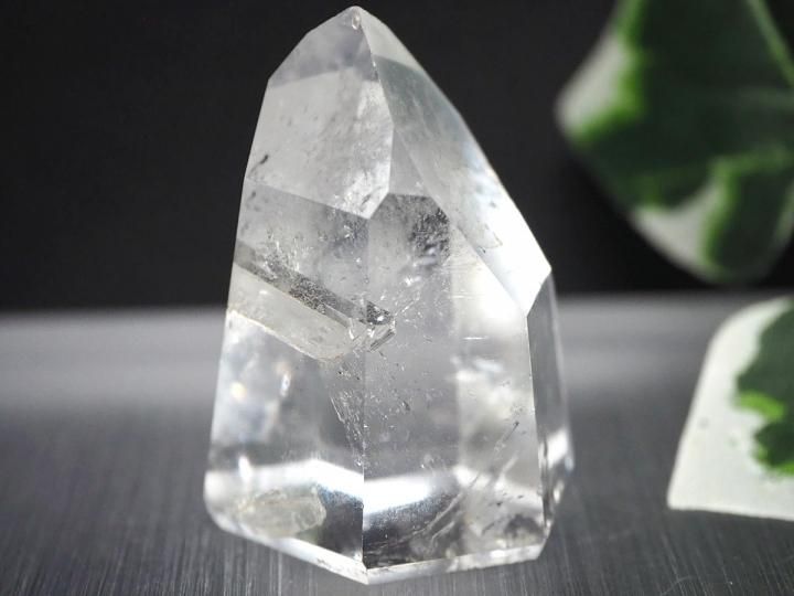 ブラジル ミナスジェライス州産水晶 ポイント 約217.9g シンギング⑤】ブラジル・ミナスジェライス州産 水晶ポイント