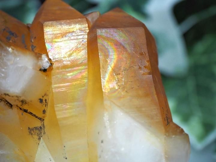 ゴールデンヒーラー　ソラリス　水晶クラスター　天然石　レインボーオーラ ゴールデンヒーラーソラリス水晶クラスター天然石レインボーオーラ