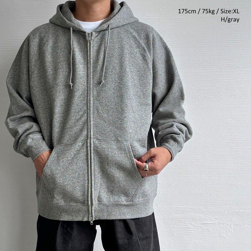 ONEITA POWER-SWEAT/オニータ パワースウェット】 W zip parka