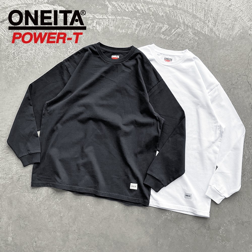 【ONEITA POWER-T/オニータ パワーティー】 Organic L/S Tee