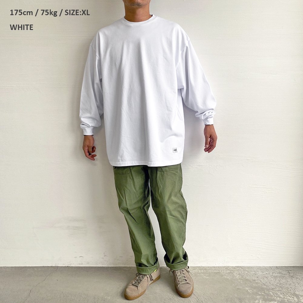 ONEITA POWER-T/オニータ パワーティー】 Organic L/S Tee