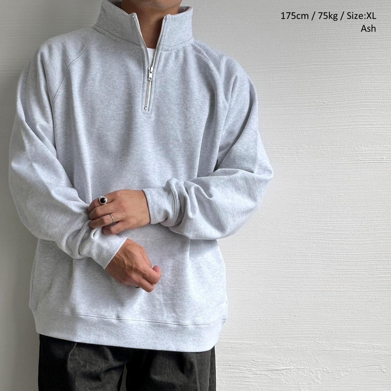 ONEITA POWER-SWEAT/オニータ パワースウェット】 Halfzip sweatshirt