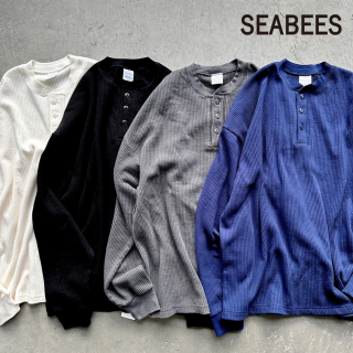 【SEABEES/シービーズ】 Henry neck Thermal L/S