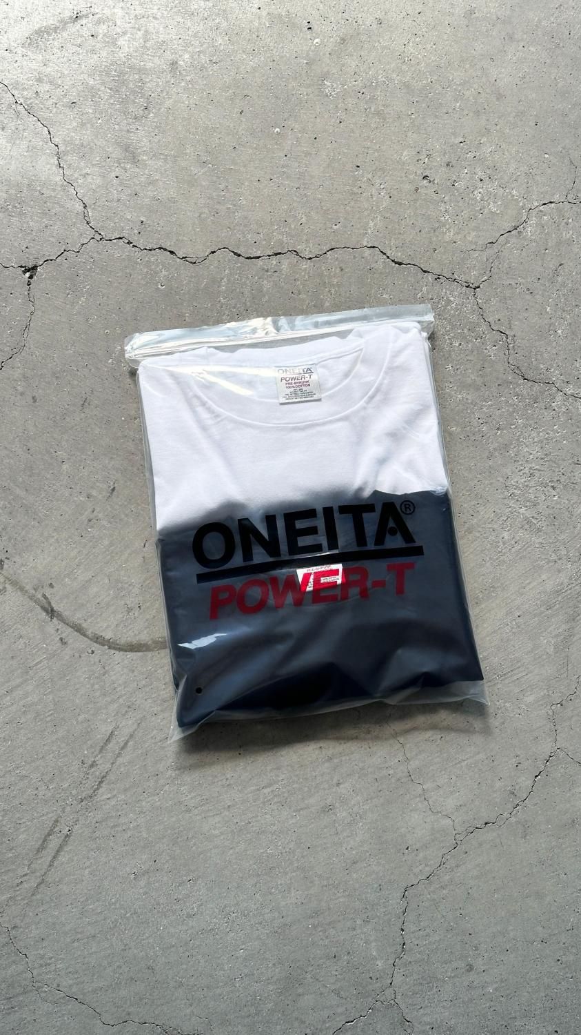 マ*r様 アンダーカバー　ONEITA POWER-T ホワイト Tシャツ M ONEITA POWER-T/オニータ パワーティー】 2pcs Pack Tee
