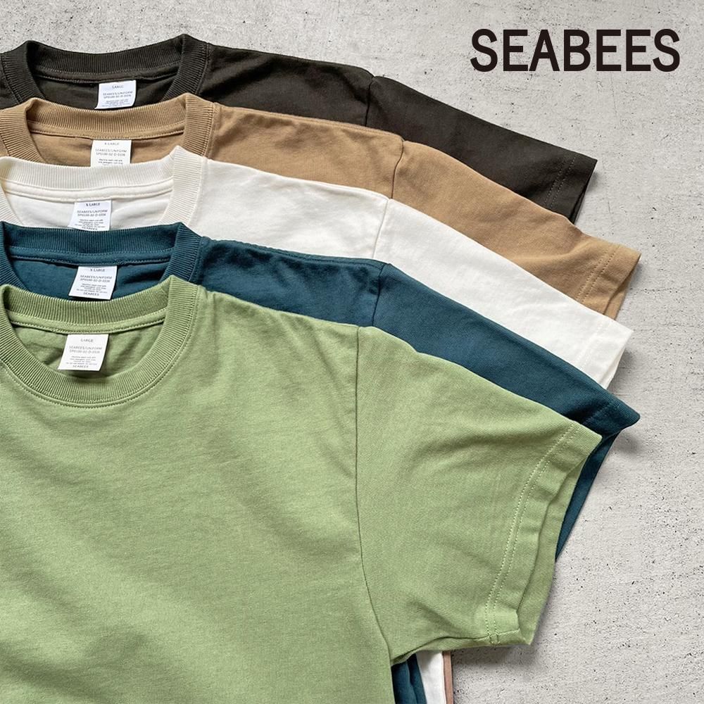 SEABEES/シービーズ】 Heavy ounce color tee