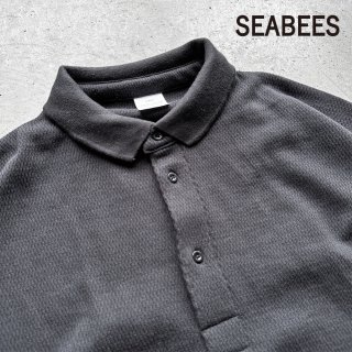 SEABEES/ӡ Honeycomb L/S Polo