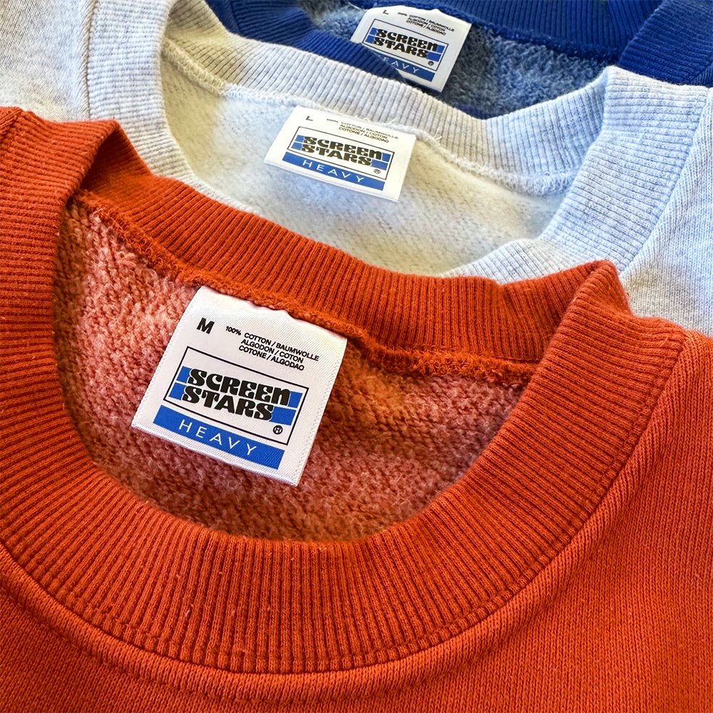 SCREEN STARS HEAVY/スクリーンスターズ ヘビー】 Vintage wash sweatshirt