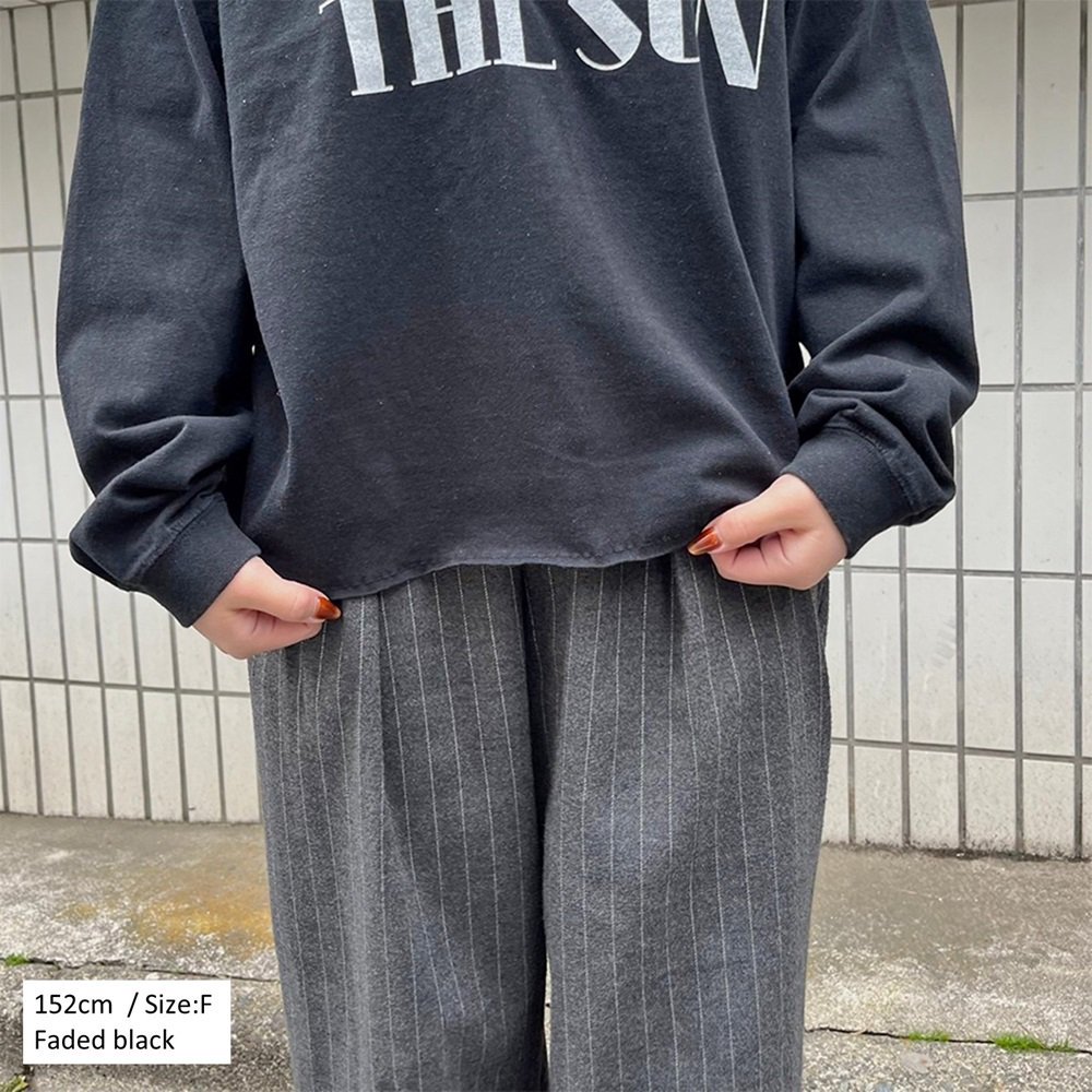 SCREEN STARS/スクリーンスターズ Vintage wash & cut off L/S tee