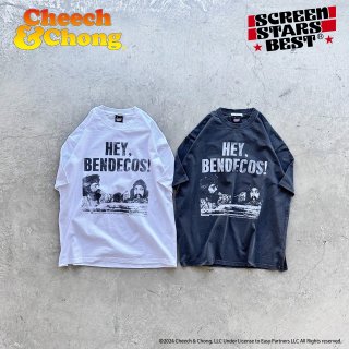 Cheech & Chong HEY. BENDECOS!סS/S tee 